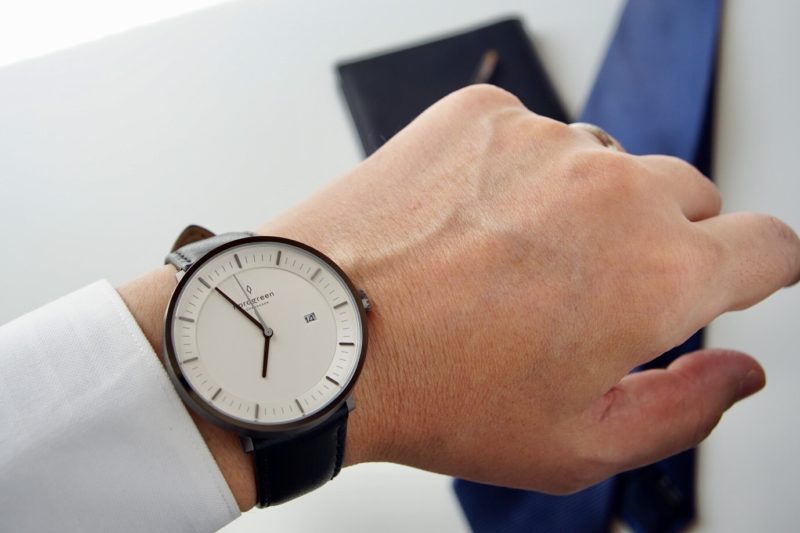 nordgreenフィロソファ　ガンメタル　ビジネス　スーツ　着用イメージ